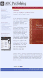 Mobile Screenshot of abcpublishing.com